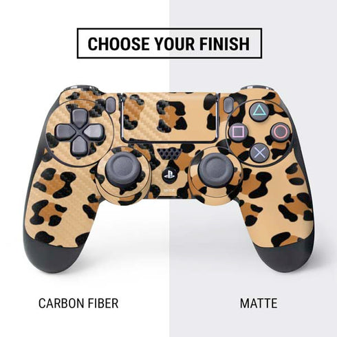 Leopard Spots Print PS4 Controller Skin