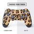 Leopard Spots Print PS4 Controller Skin