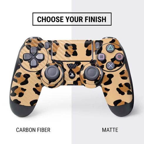 Leopard Spots Print PS4 Pro/Slim Controller Skin