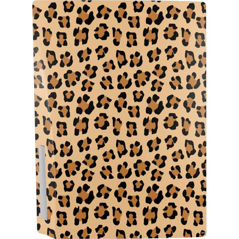 Leopard Spots Print PS5 Console Skin