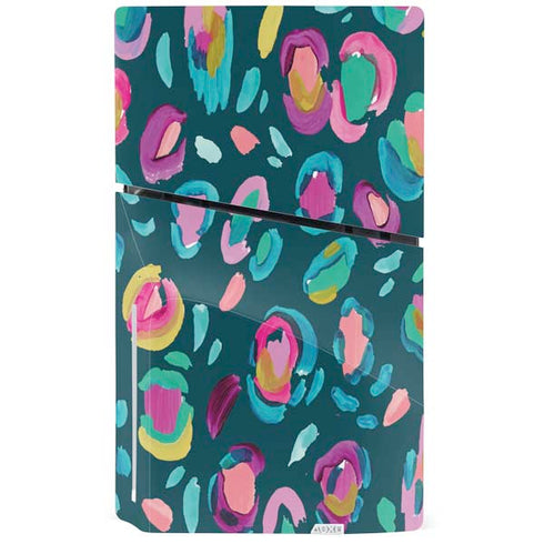 Leopard Spots by Etta Vee PS5 Slim Disk Console Skin