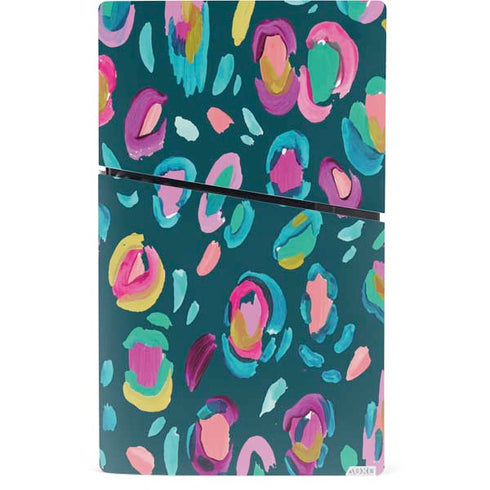 Leopard Spots by Etta Vee PS5 Slim Digital Edition Bundle Skin