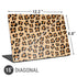 Leopard Spots Print Universal Laptop 15in (12.2 x 8.8in) Skin