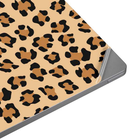 Leopard Spots Print Universal Laptop 16in (13 x 9.4in) Skin