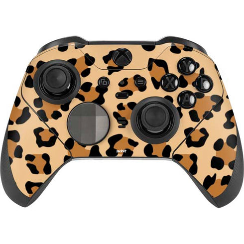 Leopard Spots Print Xbox Elite Wireless Controller Series 2 Skin