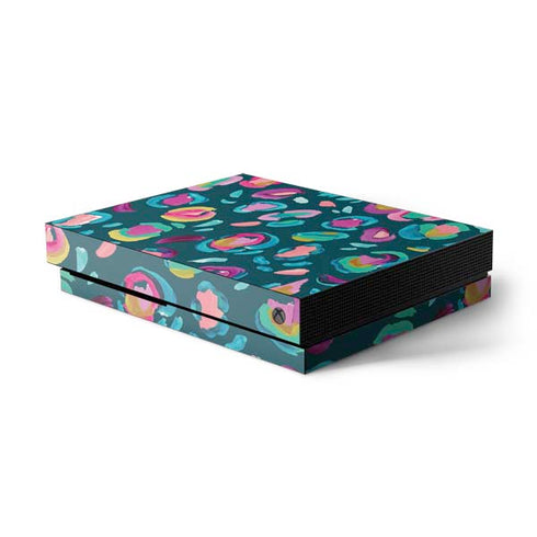 Etta Vee Leopard Spots Xbox One X Console Skin