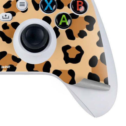 Leopard Spots Print Xbox Series S Bundle Skin