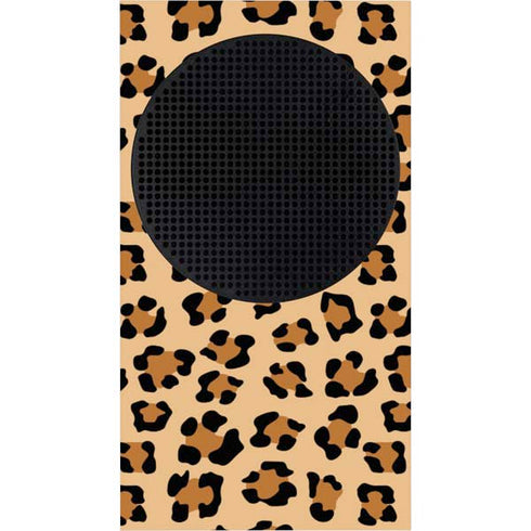 Leopard Spots Print Xbox Series S Console Skin