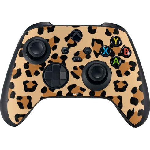 Leopard Spots Print Xbox Series X Bundle Skin