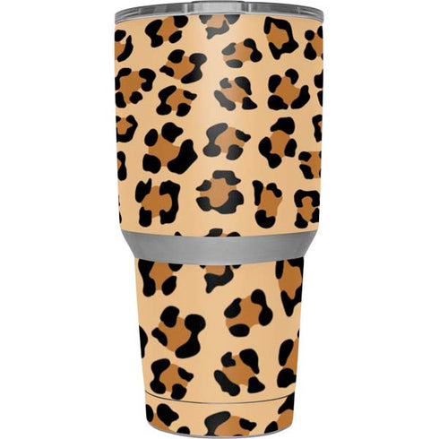 Leopard Spots Print Yeti 30oz Rambler Tumbler Skin