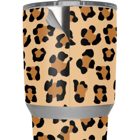 Leopard Spots Print Yeti 30oz Rambler Tumbler Skin