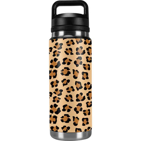 Leopard Spots Print YETI Rambler 26oz Bottle Skin