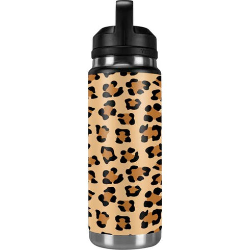Leopard Spots Print YETI Rambler 26oz Bottle Skin