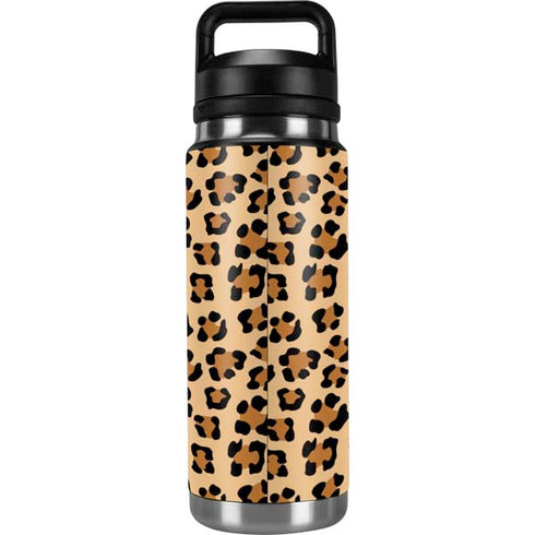 Leopard Spots Print YETI Rambler 26oz Bottle Skin