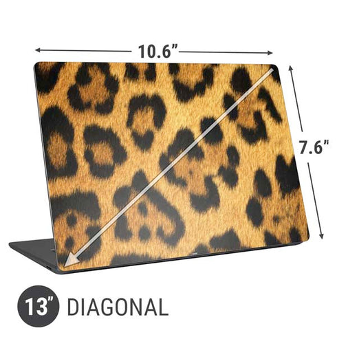 Leopard Animal Print Universal Laptop 13in (10.6 x 7.6in) Skin