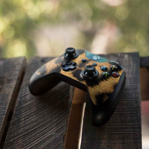 Leopard Animal Print Xbox One Controller Skin