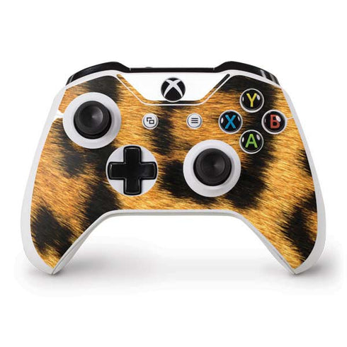 Leopard Animal Print Xbox One S Controller Skin