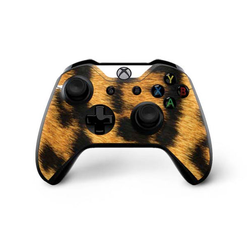 Leopard Animal Print Xbox One X Controller Skin