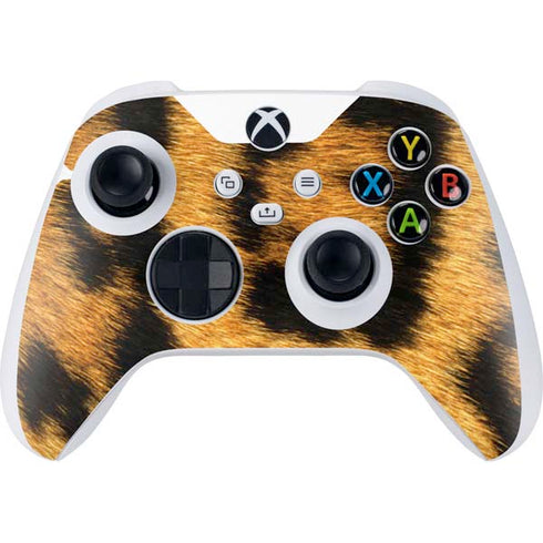 Leopard Animal Print Xbox Series S Controller Skin
