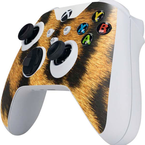 Leopard Animal Print Xbox Series S Controller Skin