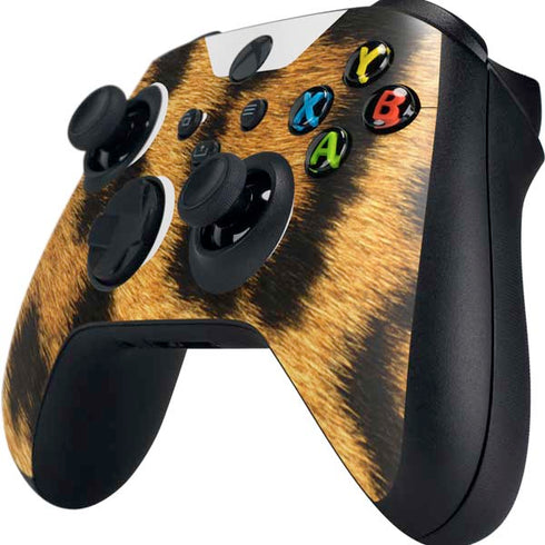 Leopard Animal Print Xbox Series X Controller Skin