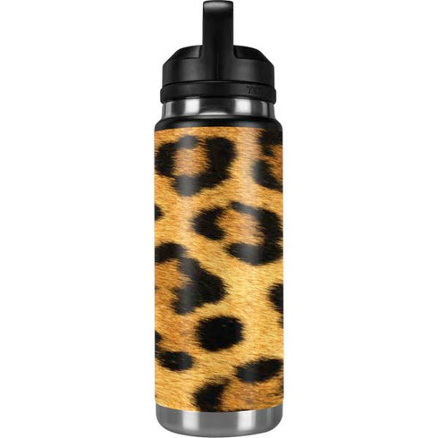 Leopard Animal Print YETI Rambler 26oz Bottle Skin