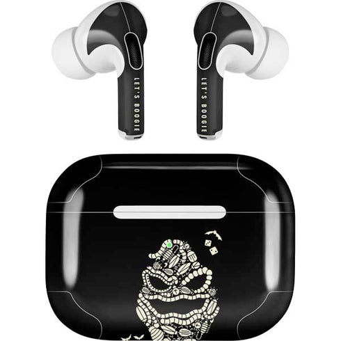 Disney The Nightmare Before Christmas Lets Boogie Art Apple AirPods Pro Skin