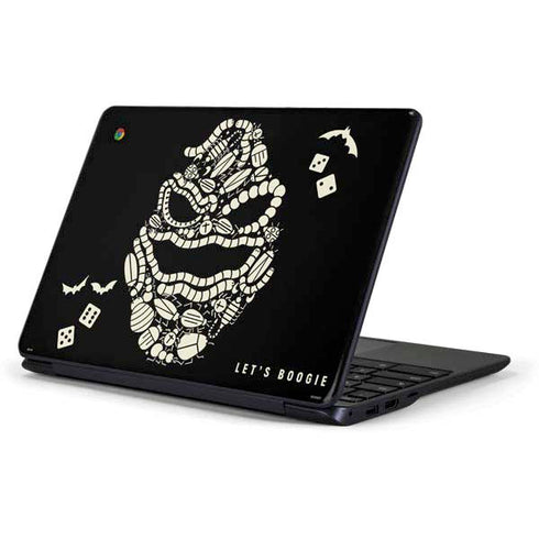 Disney The Nightmare Before Christmas Lets Boogie Art Samsung Chromebook Skin