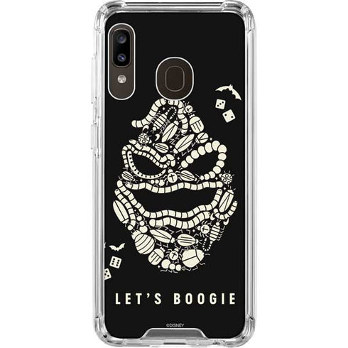 Disney The Nightmare Before Christmas Lets Boogie Art Galaxy A30 Clear Case