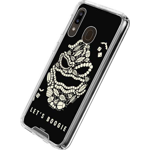Disney The Nightmare Before Christmas Lets Boogie Art Galaxy A30 Clear Case
