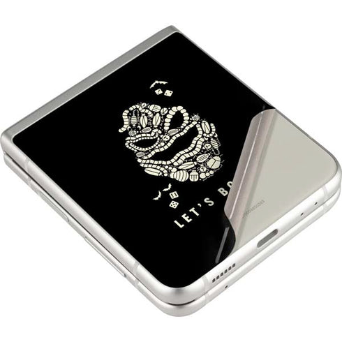 Disney The Nightmare Before Christmas Lets Boogie Art Galaxy Z Flip3 5G Skin