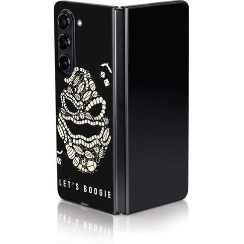 Disney The Nightmare Before Christmas Lets Boogie Art Galaxy Z Fold5 5G Skin