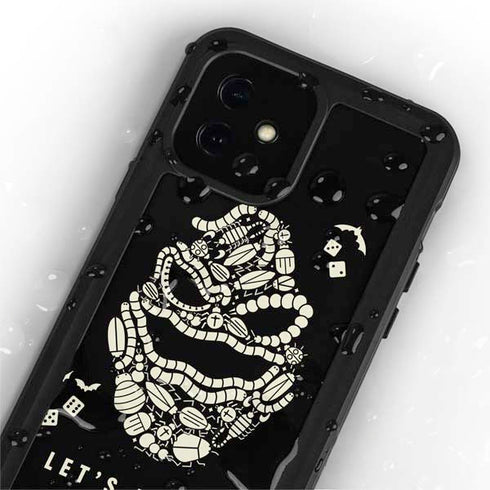 Disney The Nightmare Before Christmas Lets Boogie Art iPhone 12 Mini Waterproof Case