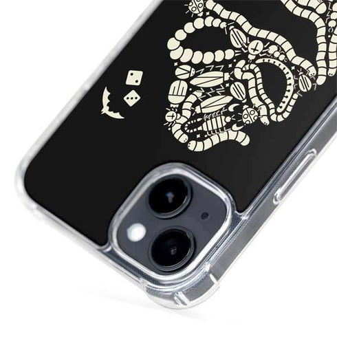 Disney The Nightmare Before Christmas Lets Boogie Art iPhone 15 Plus MagSafe Case
