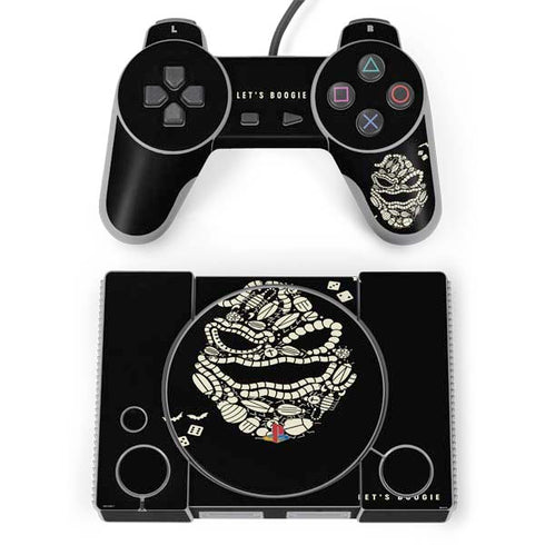 Disney The Nightmare Before Christmas Lets Boogie Art PlayStation Classic Bundle Skin