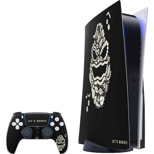 Disney The Nightmare Before Christmas Lets Boogie Art PS5 Bundle Skin