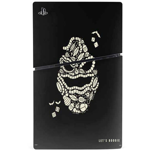 Disney The Nightmare Before Christmas Lets Boogie Art PS5 Slim Disk Console Skin