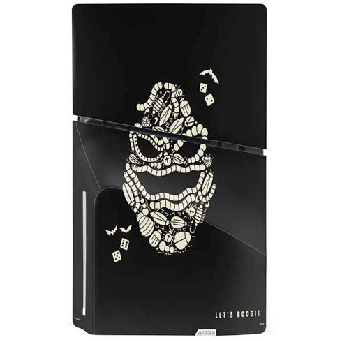 Disney The Nightmare Before Christmas Lets Boogie Art PS5 Slim Disk Console Skin
