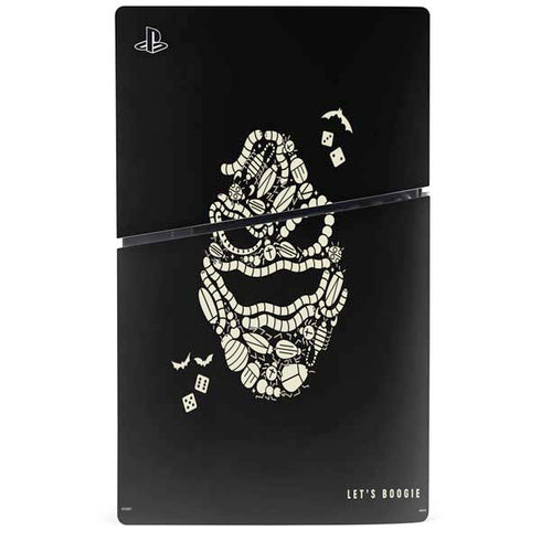 Disney The Nightmare Before Christmas Lets Boogie Art PS5 Slim Digital Edition Console Skin