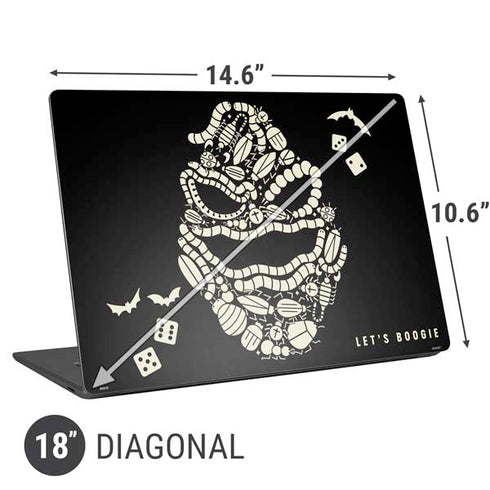 Disney The Nightmare Before Christmas Lets Boogie Art Universal Laptop 18in (14.6 x 10.6in) Skin