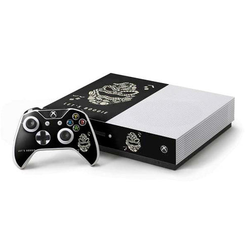 Disney The Nightmare Before Christmas Lets Boogie Art Xbox One S Console and Controller Bundle Skin