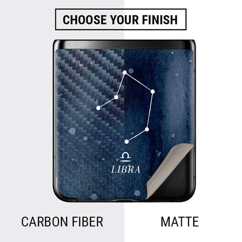 Libra Constellation Galaxy Z Flip Skin