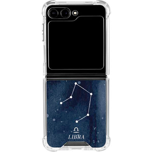 Libra Constellation Galaxy Z Flip5 5G Clear Case