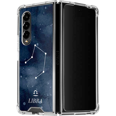 Libra Constellation Galaxy Z Fold4 5G Clear Case