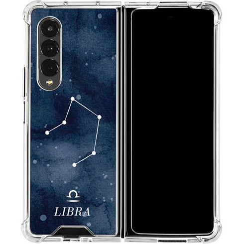 Libra Constellation Galaxy Z Fold4 5G Clear Case