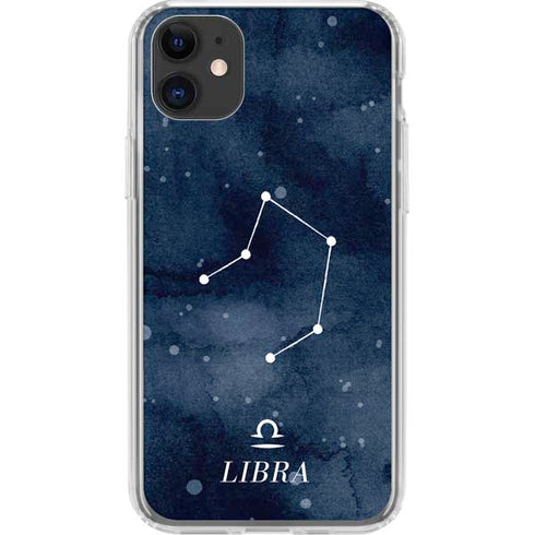 Libra Constellation iPhone 11 Clear Case
