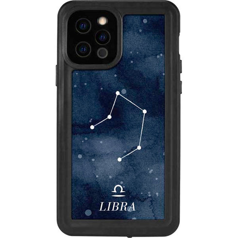 Libra Constellation iPhone 12 Pro Waterproof Case