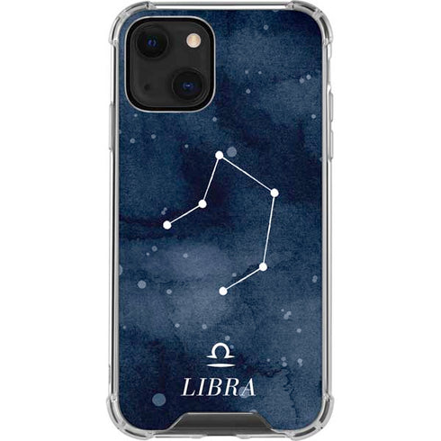 Libra Constellation iPhone 14 Clear Case