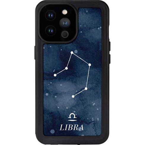 Libra Constellation iPhone 14 Pro Max Waterproof Case