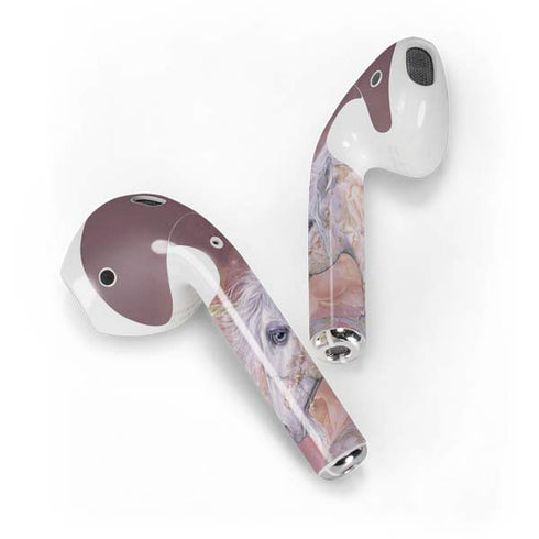 Laurie Prindle Licorne Florale Rose Unicorn Apple AirPods 2 Skin